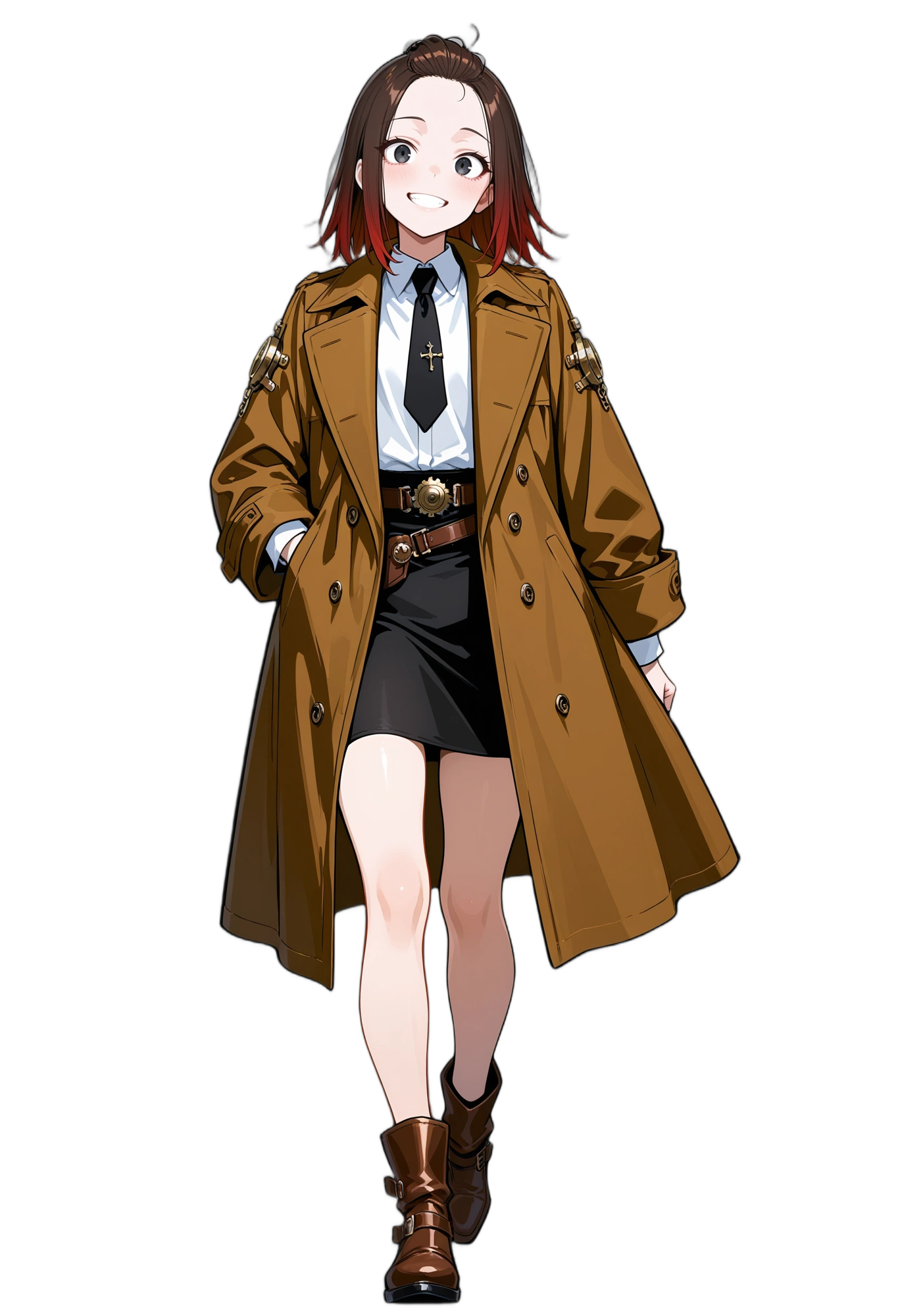 anime-trenchcoat-brownhair-miniskirt-woman