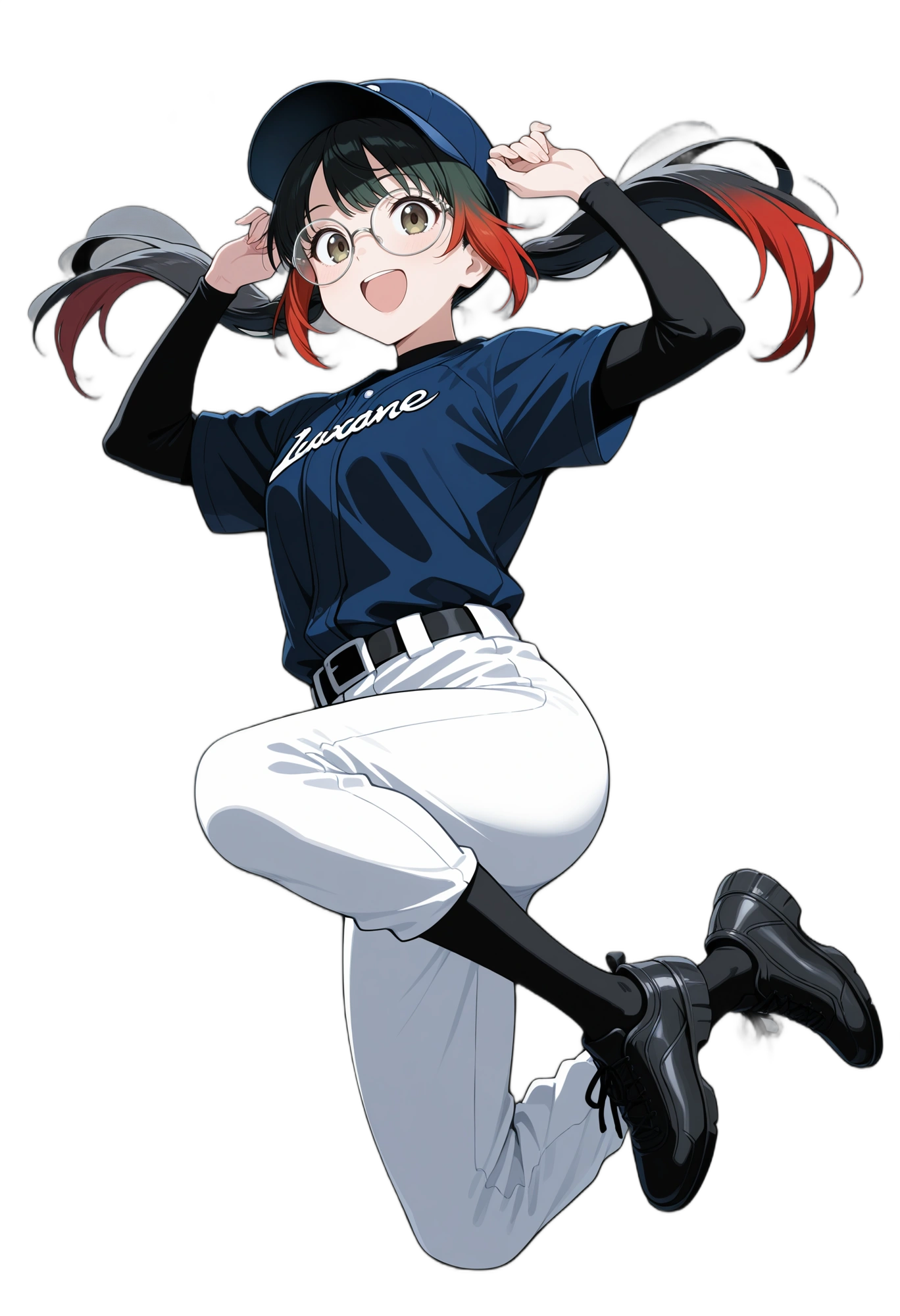 anime-twintails-sportswear-shortsleeves-woman