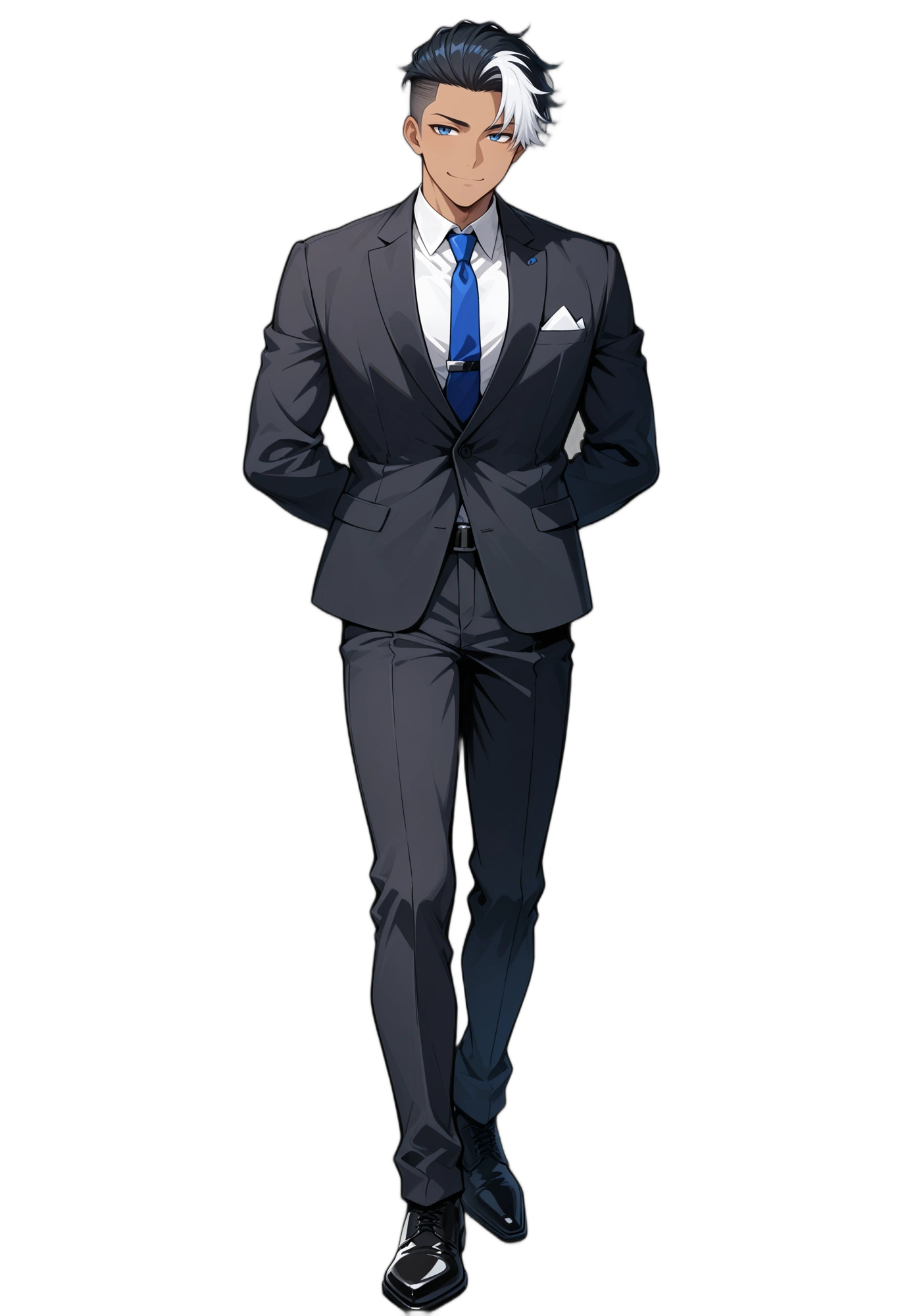 anime-two-tonehair-jacket-smile-man
