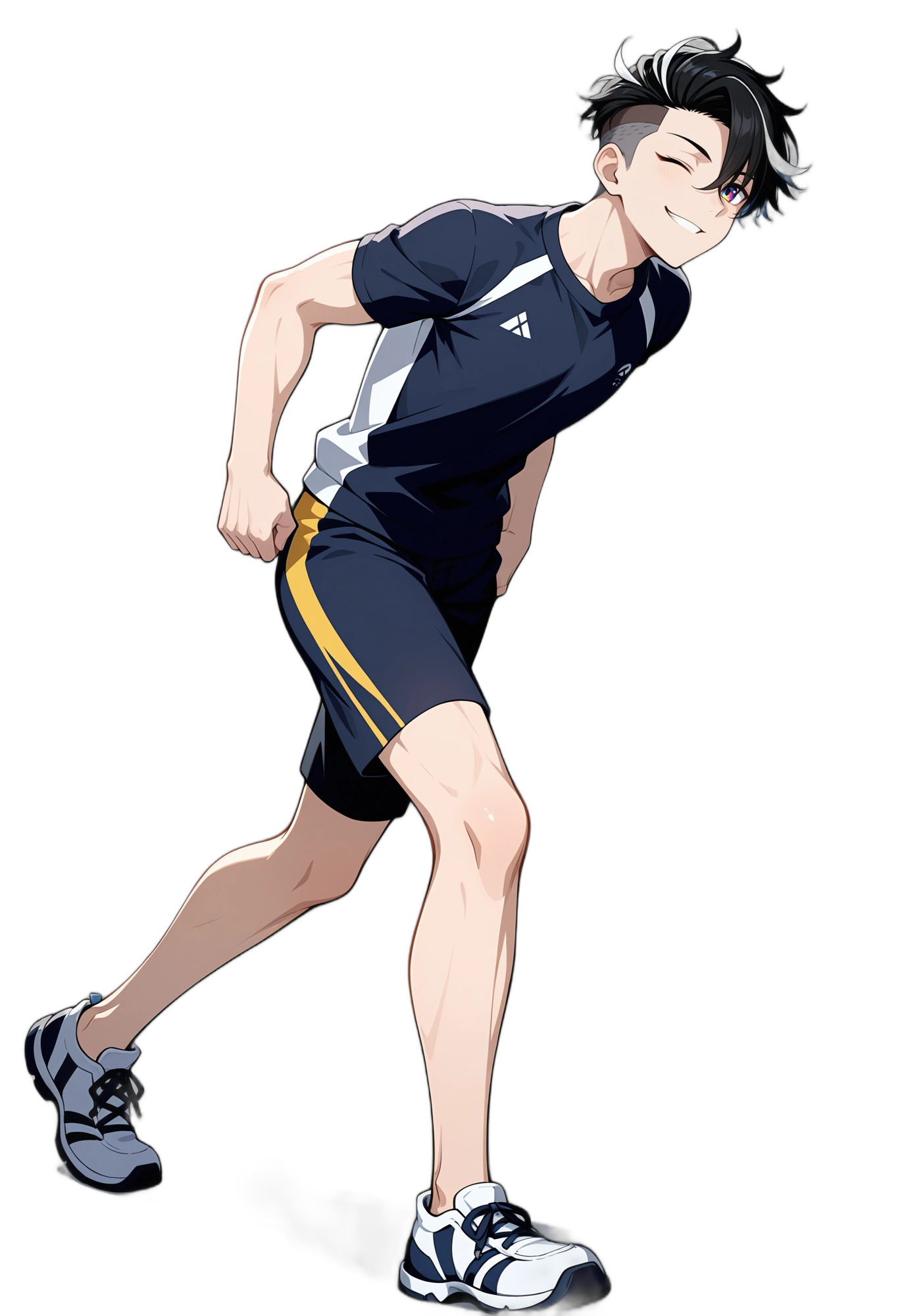 anime-undercut-shorthair-oneeyeclosed-man