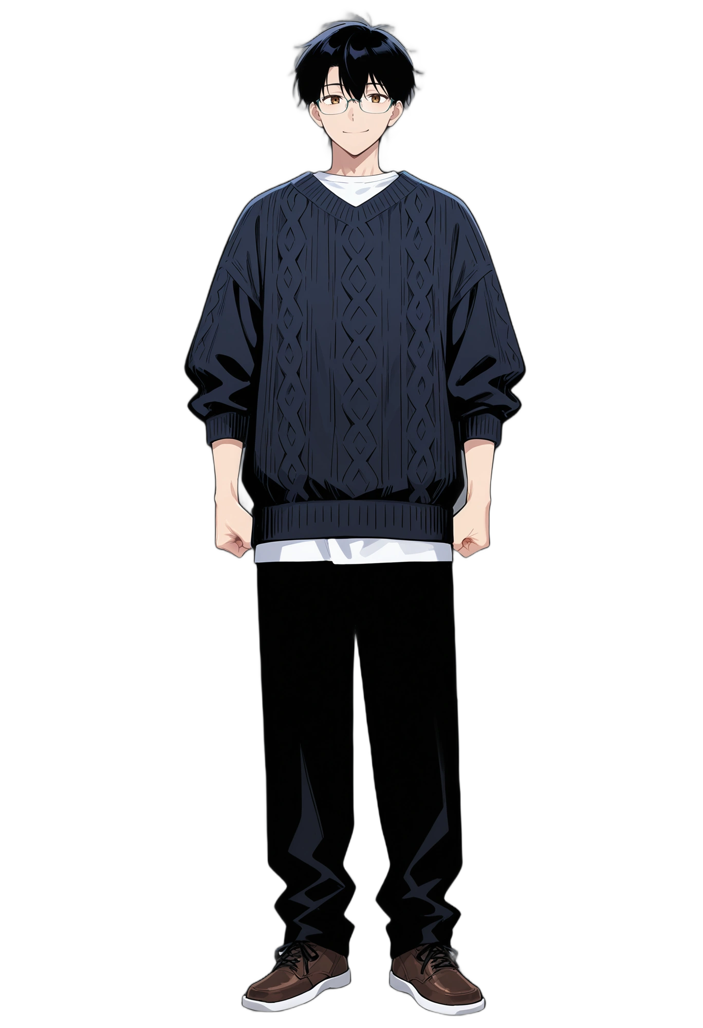 anime-whiteshirt-blackhair-shirt-man